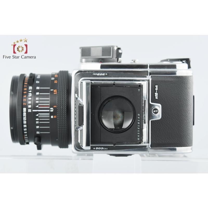 中古】HASSELBLAD ハッセルブラッド 503CXi クローム + CF Planar 80mm