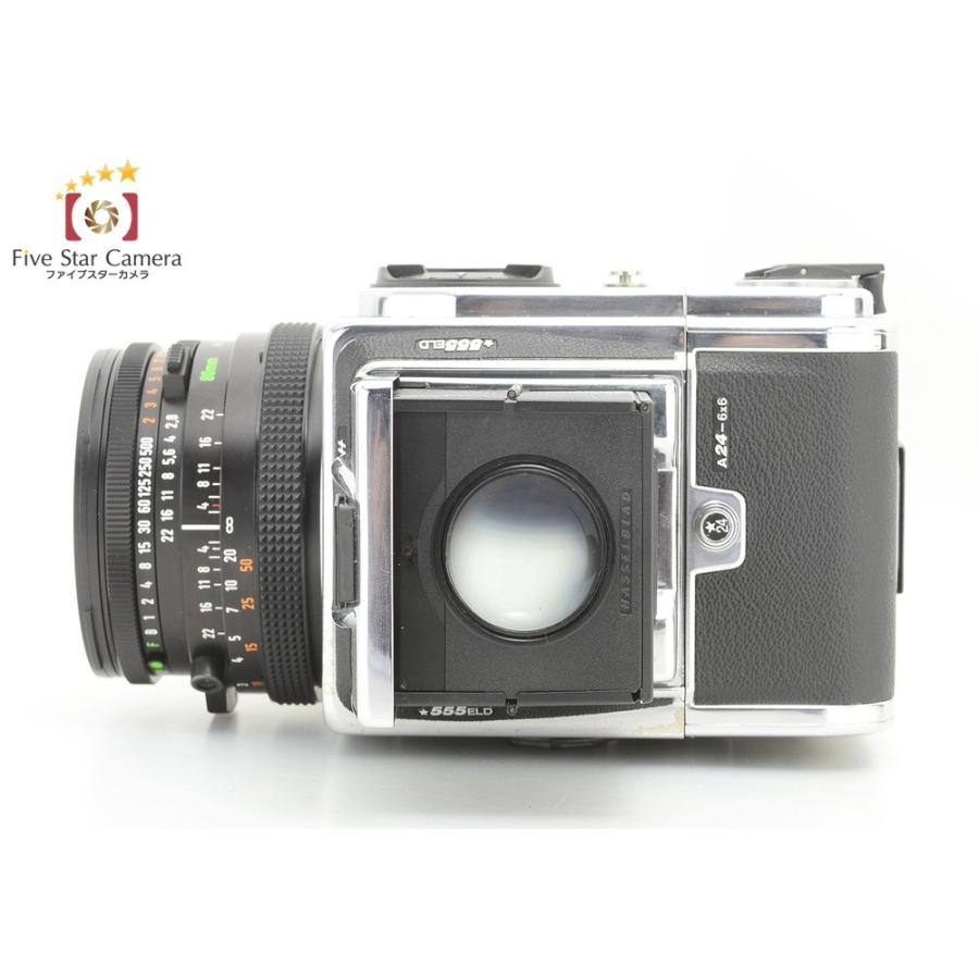 【中古】HASSELBLAD ハッセルブラッド 555 ELD + CF Planar 80mm f/2.8 T*