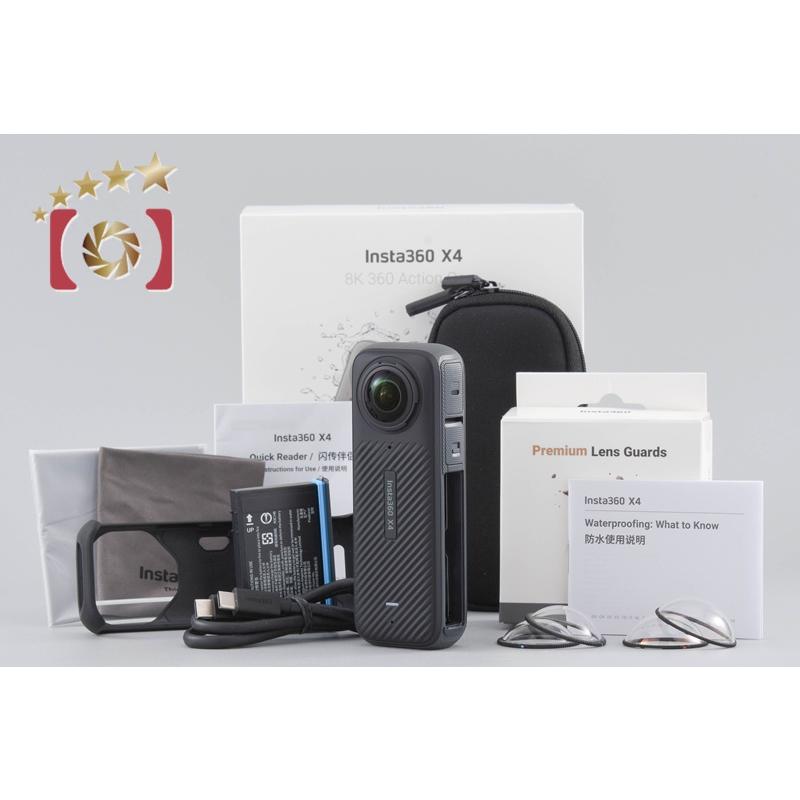 中古】Arashi Vision 嵐ビジョン insta360 X4 360度アクションカメラ 