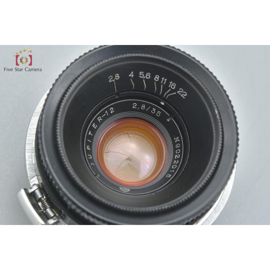 中古】Jupiter-12 ジュピター 35mm f/2.8 コンタックスRF 中古】Jupiter-12 ジュピター 35mm f/2.8 コンタックスRF