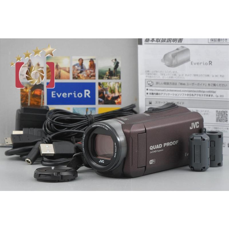 【中古】JVC ケンウッド Everio R GZ-RX600-T ブラウン ビデオカメラ 元箱付き : 中古カメラのファイブスターカメラ ...