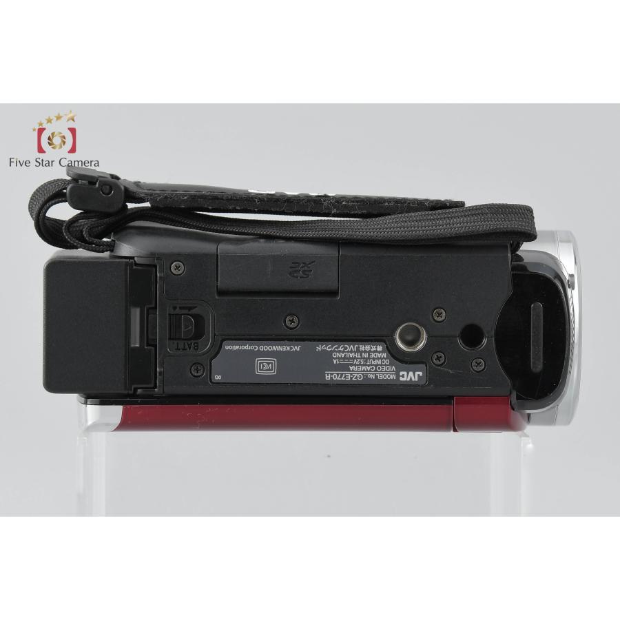 中古】JVC ケンウッド GZ-E770-R レッド ビデオカメラ : 中古 中古】JVC ケンウッド GZ-E770-R レッド ビデオカメラ : 中古