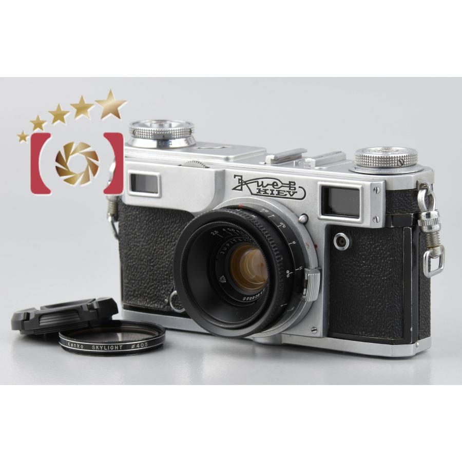 中古】Kyiev キエフ 4A レンジファインダーフィルムカメラ + Jupiter