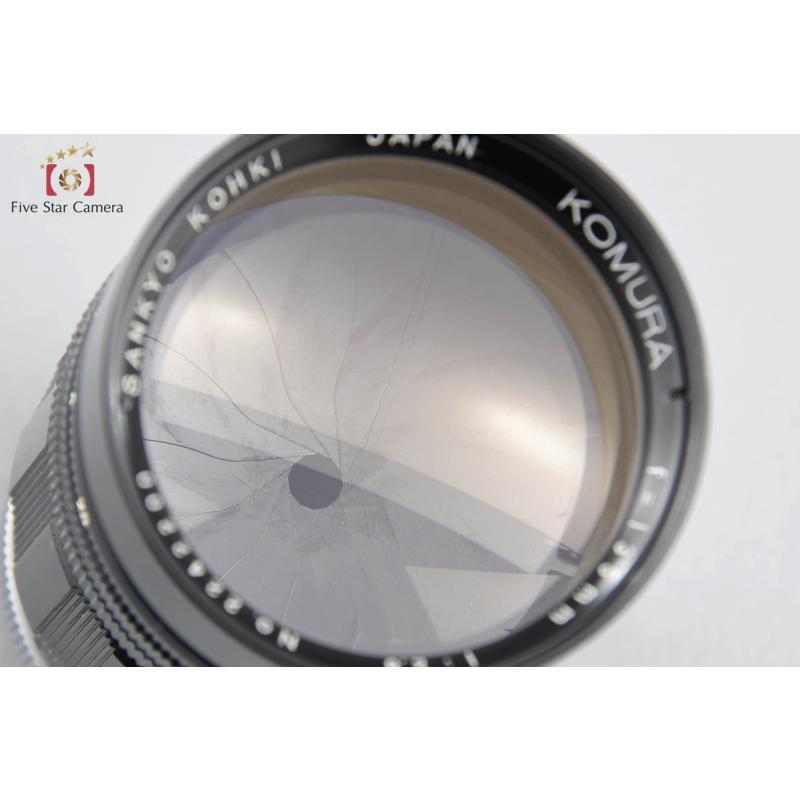 中古】Sankyo Kohki 三協光機 KOMURA 135mm f/2.8 L39 ライカ 中古】Sankyo Kohki 三協光機 KOMURA 135mm f/2.8 L39 ライカ