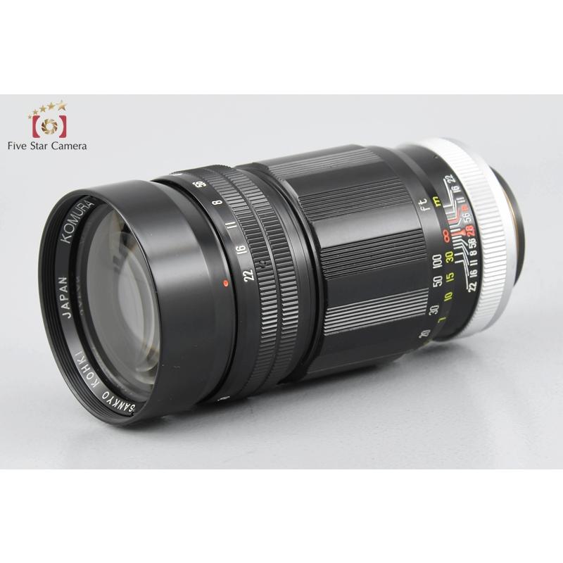 中古】Sankyo Kohki 三協光機 KOMURA 135mm f/2.8 L39 ライカ 中古】Sankyo Kohki 三協光機 KOMURA 135mm f/2.8 L39 ライカ