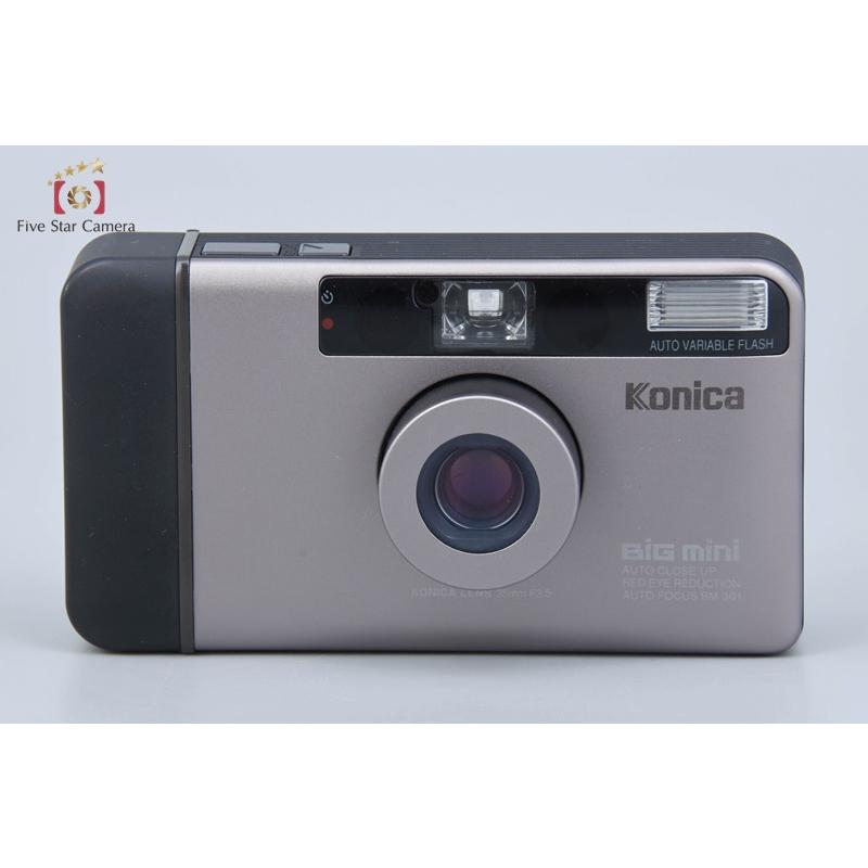 中古】Konica コニカ BiG mini BM-301 ブラック コンパクトフィルム