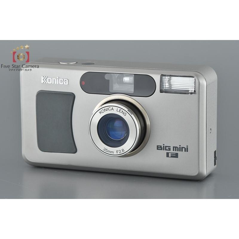 コニカ KONICA Big mini F フィルム コンパクトカメラ 【中古】 中古】Konica コニカ BIG mini F コンパクトフィルムカメラ
