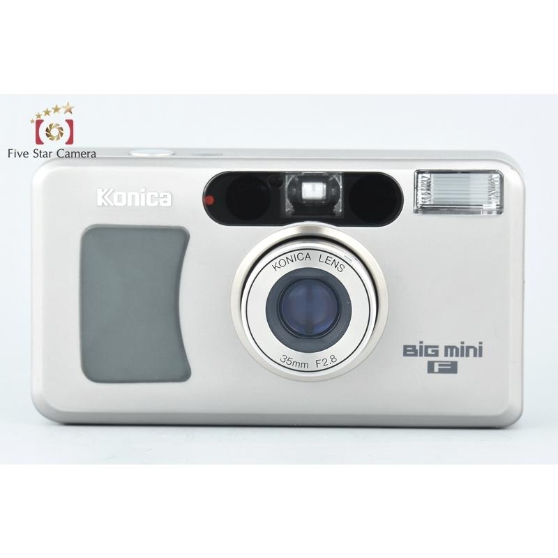 保証書付】KONICA コニカ BiG シルバー コンパクトフィルムカメラ mini