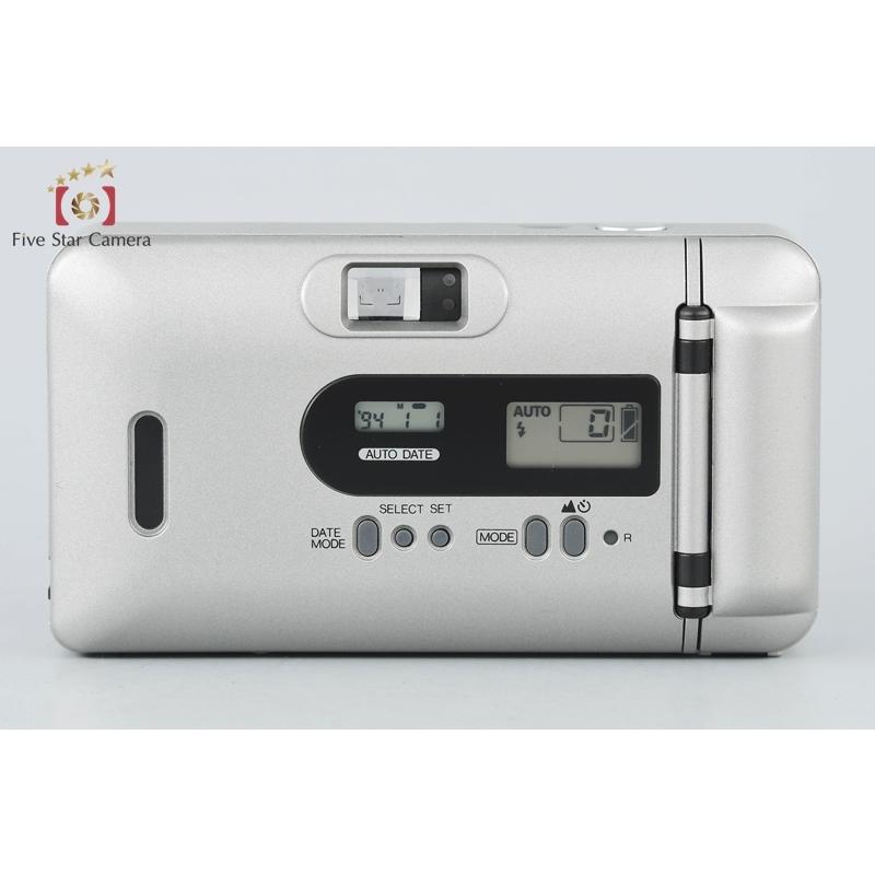 中古】KONICA コニカ BiG mini F シルバー コンパクトフィルムカメラ