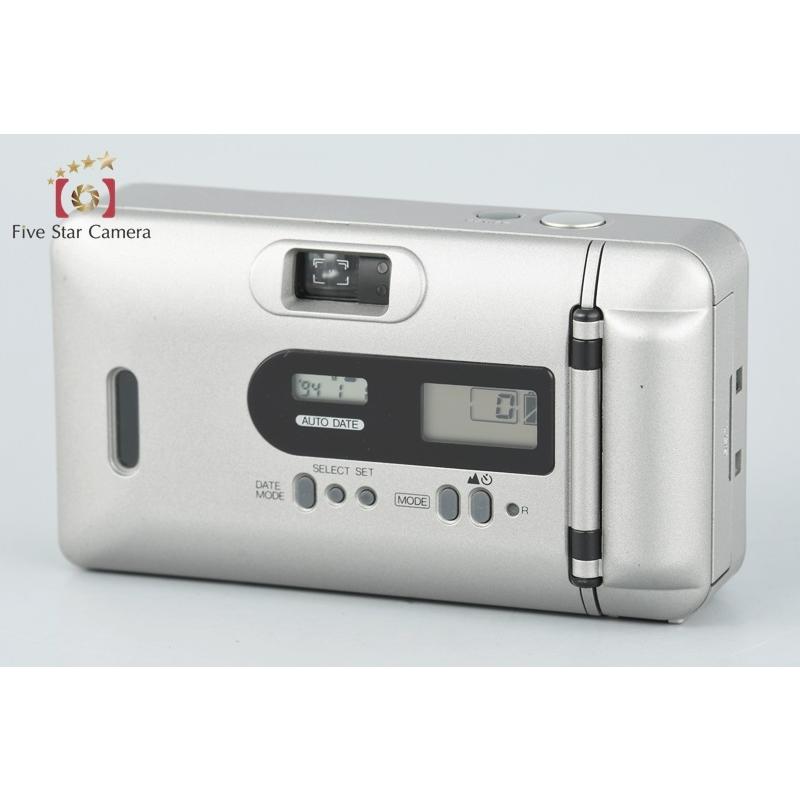 中古】KONICA コニカ BIG mini F シルバー コンパクトフィルムカメラ