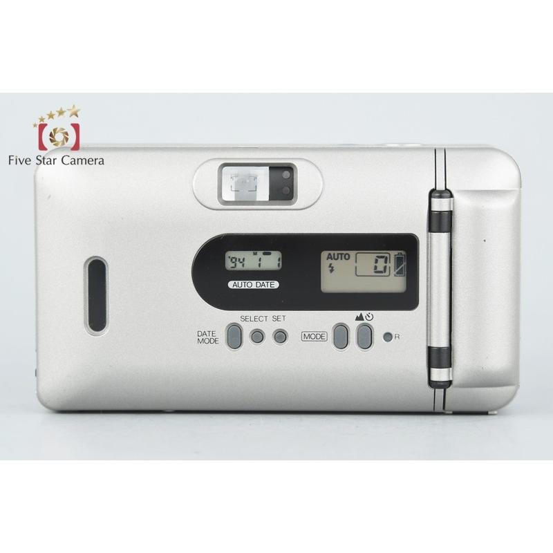 中古】KONICA コニカ BIG mini F シルバー コンパクトフィルムカメラ