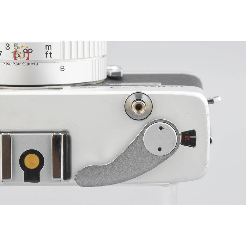 美品 コニカ C35 EF3 白 konica c35 ef3 フィルムカメラ 中古】Konica コニカ C35 コンパクトフィルムカメラ : 中古カメラの
