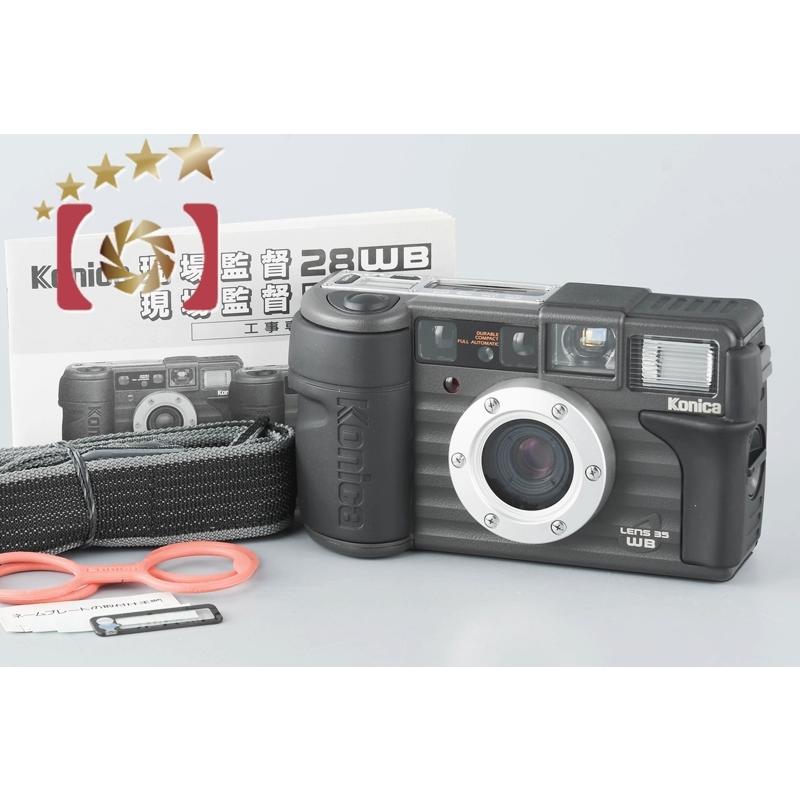 中古】Konica コニカ 現場監督 WB コンパクトフィルムカメラ : 中古