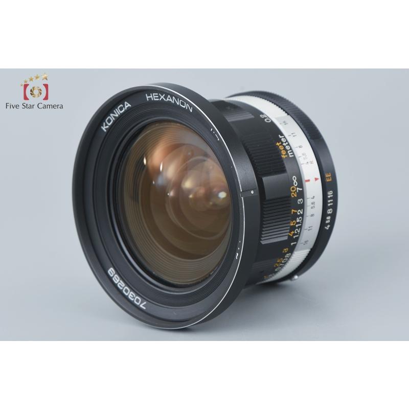 【中古】Konica コニカ HEXANON 21mm f/4 EE 中古】Konica コニカ HEXANON 21mm f/4 EE : 中古カメラのファイブ