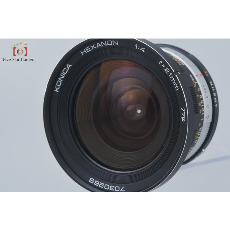 【中古】Konica コニカ HEXANON 21mm f/4 EE 中古】Konica コニカ HEXANON 21mm f/4 EE : 中古カメラのファイブ