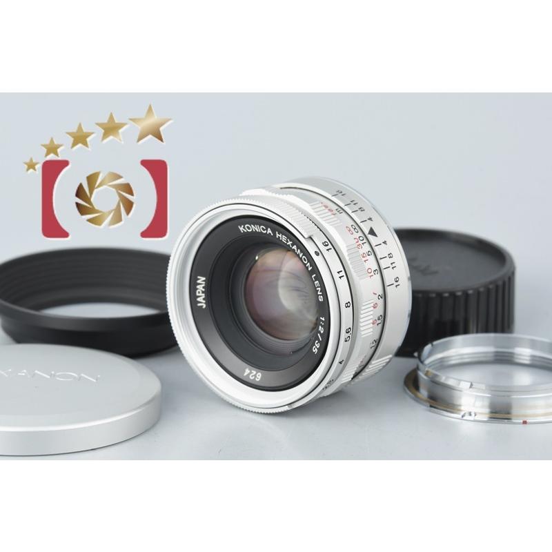 【中古】(コニカ) KONICA ヘキサノン35/2 L39スクリューマウント 中古】Konica コニカ Hexanon 35mm f/2 L39 ライカスクリュー