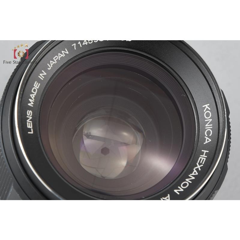 中古】KONICA コニカ HEXANON AR 35mm f/2 EE : 中古カメラのファイブ