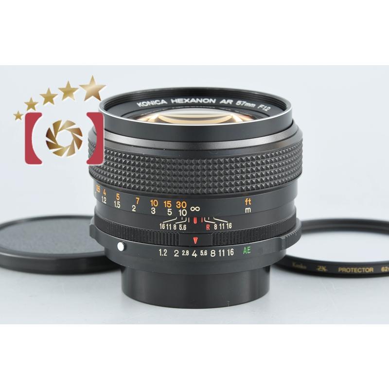 中古】KONICA コニカ HEXANON AR 57mm f/1.2 AE : 中古カメラの