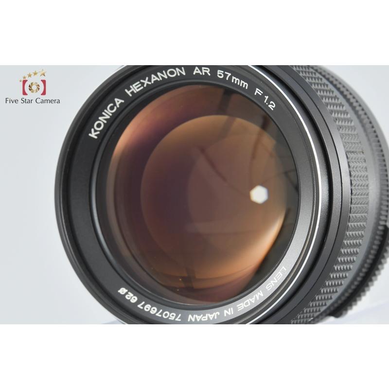 中古】KONICA コニカ HEXANON AR 57mm f/1.2 EE : 中古カメラの