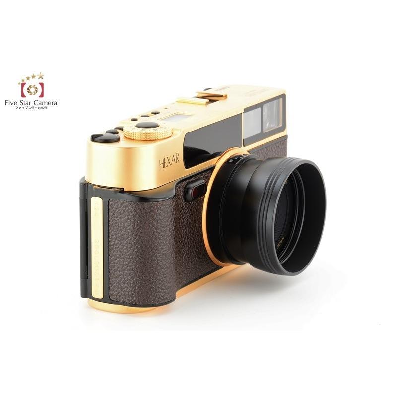 中古】Konica コニカ HEXAR ゴールド 120周年記念モデル : 中古 中古】Konica コニカ HEXAR ゴールド 120周年記念モデル : 中古