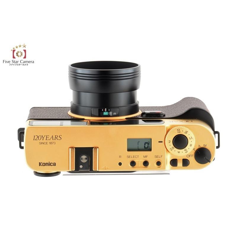 中古】Konica コニカ HEXAR ゴールド 120周年記念モデル : 中古 中古】Konica コニカ HEXAR ゴールド 120周年記念モデル : 中古