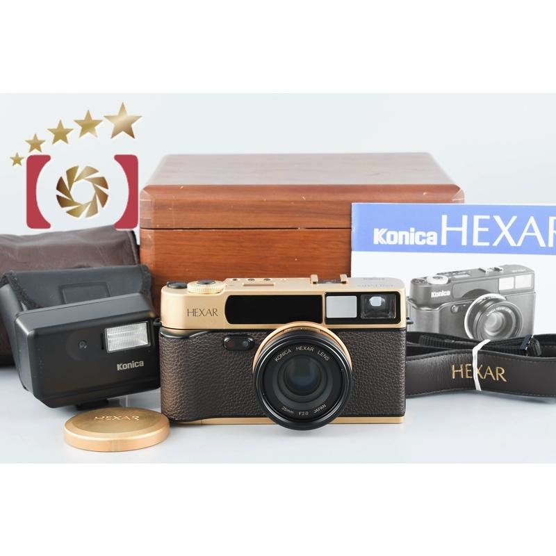 中古】Konica コニカ HEXAR ゴールド 120周年記念モデル 元箱付