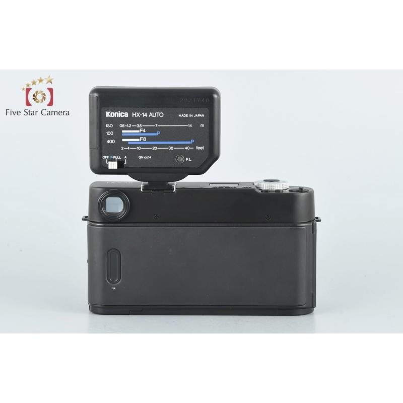 Konica コンパクトフィルムカメラ ブラック コニカ □ 美品 □ コニカ