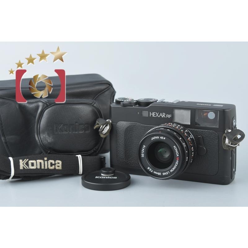 中古】Konica コニカ HEXAR RF + M-HEXANON 28mm f/2.8 : 中古 中古】Konica コニカ HEXAR RF + M-HEXANON 28mm f/2.8 : 中古