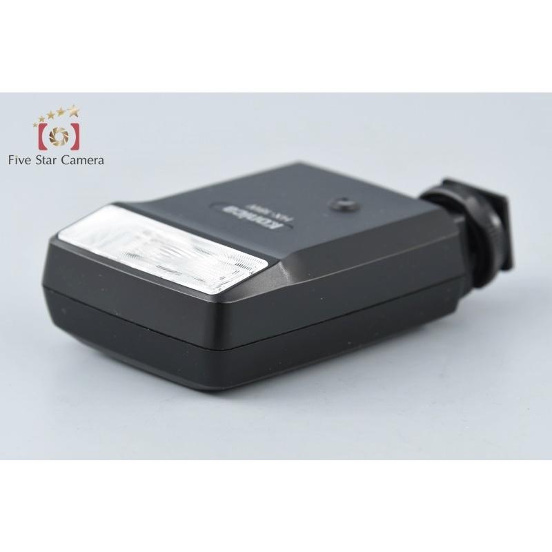 【完動品】Konica HEXAR Silver ストロボ HX-18W セット 中古】Konica コニカ HEXAR RF + HX-18W エレクトロニックフラッシュ