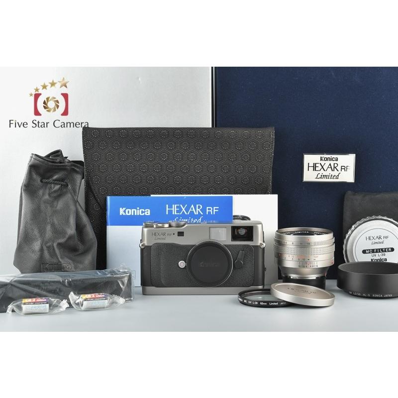 開封未使用品】Konica コニカ HEXAR RF Limited + M-HEXANON 50mm f