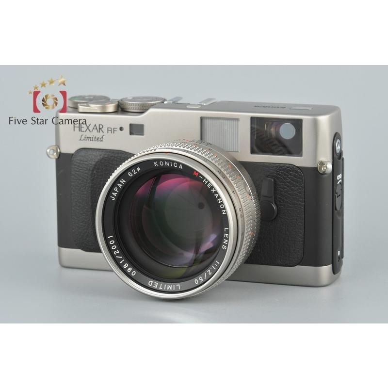 開封未使用品】Konica コニカ HEXAR RF Limited + M-HEXANON 50mm f