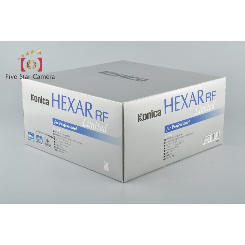 【未使用】Konica HEXAR RF Limited 開封未使用品】Konica コニカ HEXAR RF Limited + M-HEXANON 50mm f