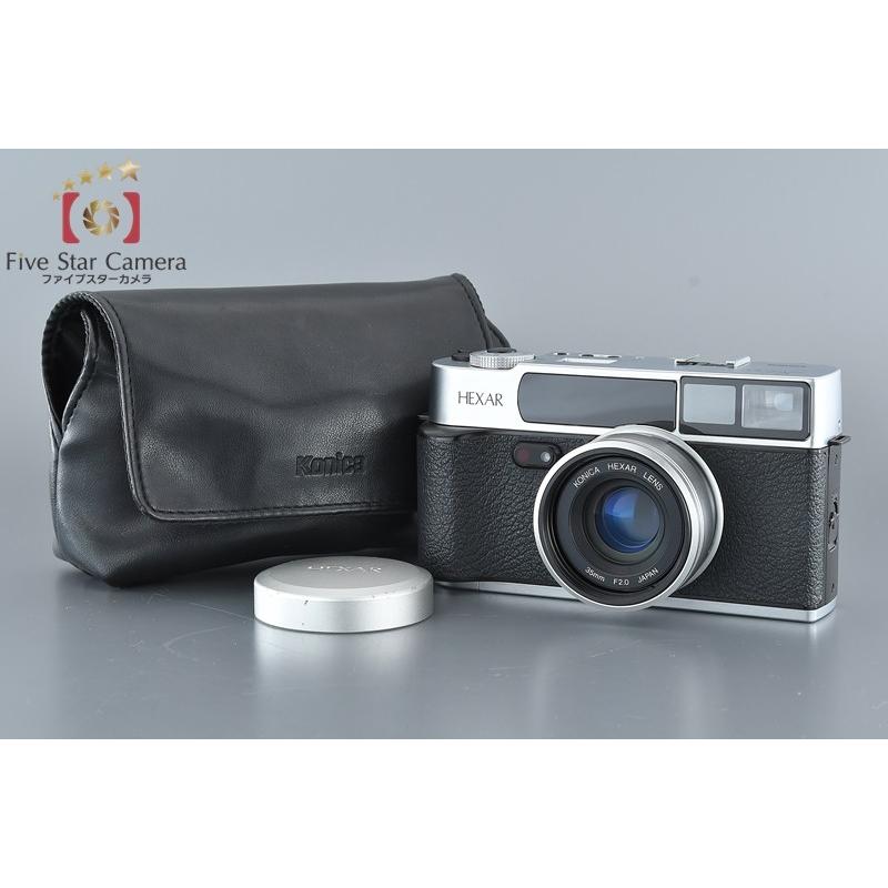 KONICA HEXAR SILVER レンズ付き-