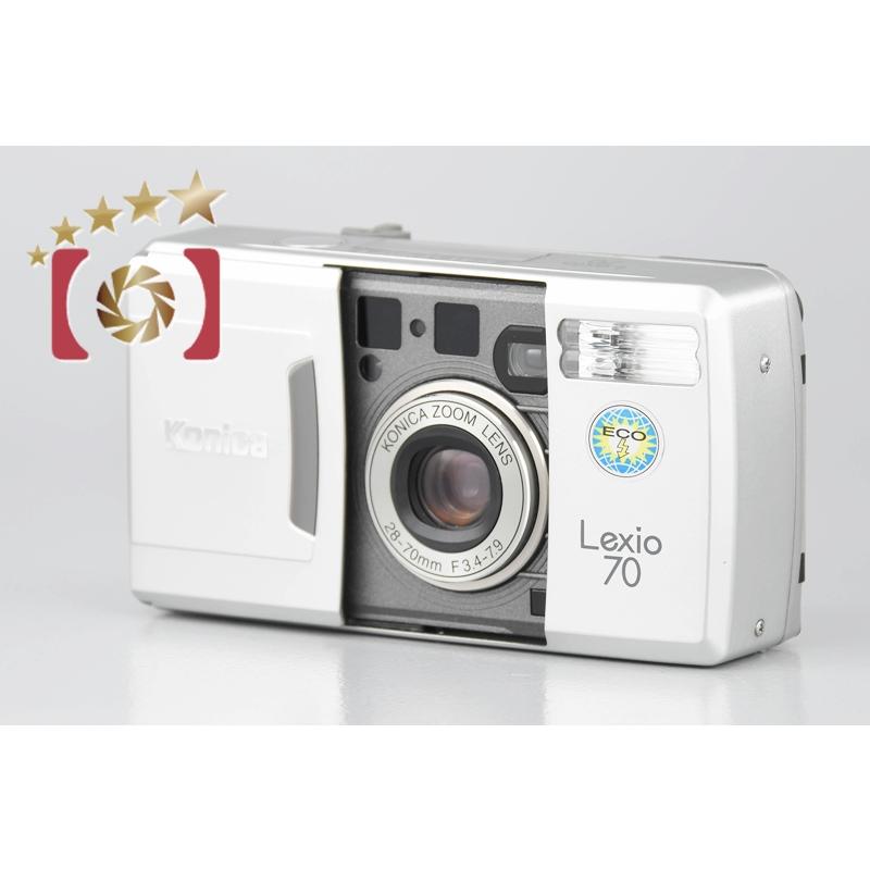 【美品】コニカ KONICA Lexio 70 コンパクトフィルムカメラ 中古】Konica コニカ Lexio 70 コンパクトフィルムカメラ : 中古カメラ