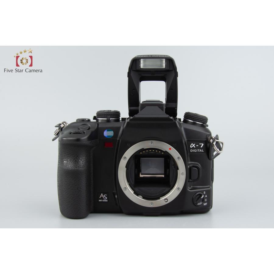 【中古】KONICA MINOLTA コニカミノルタ α-7 DIGITAL デジタル一眼レフカメラ｜five-star-camera｜04