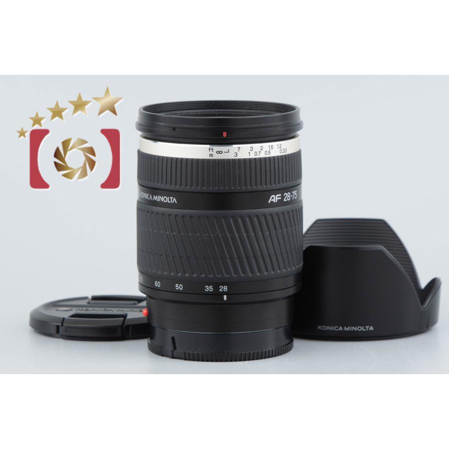 コニカミノルタ 【中古】KONICA MINOLTA AF 28-75mm f/2.8 D コニカミノルタ 【中古】KONICA MINOLTA AF 28-75mm f/2.8 D