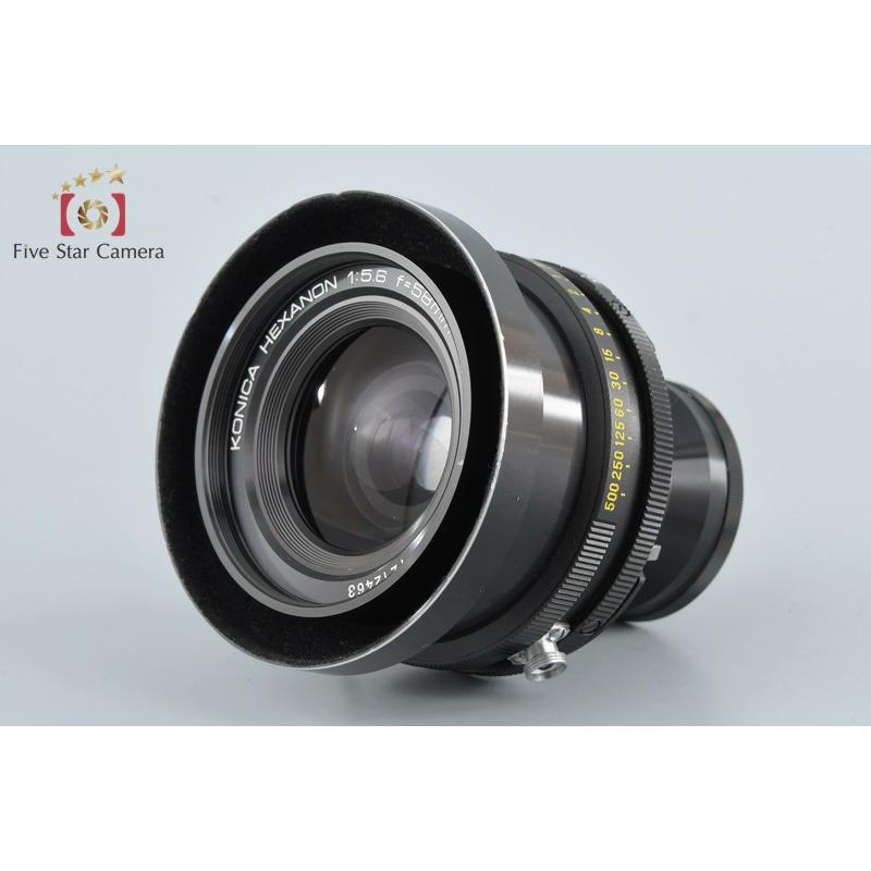 中古】KONICA コニカ PRESS 2 + HEXANON 58mm f/3.5 : 中古カメラの