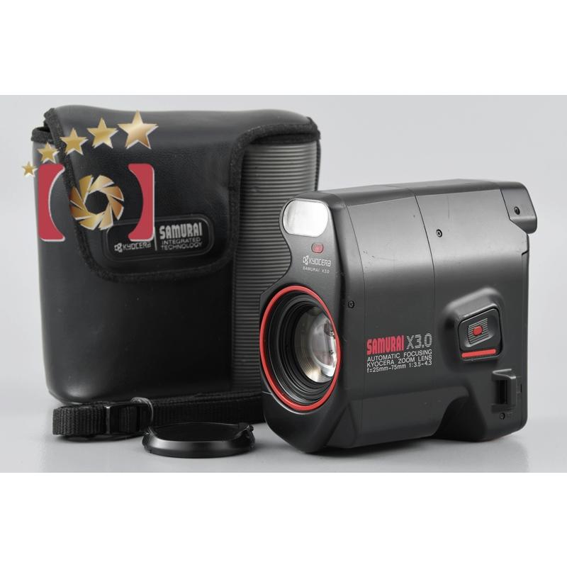 内祝い KYOCERA コンパクトフィルムカメラ SAMURAI X3.0 i9tmg.com.br