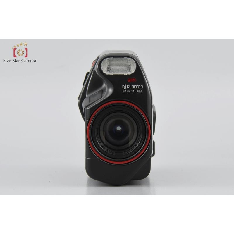 キョーセラ KYOCERA SAMURAI X3.0 (赤色） 中古】KYOCERA 京セラ SAMURAI X3.0 レッド コンパクトフィルムカメラ