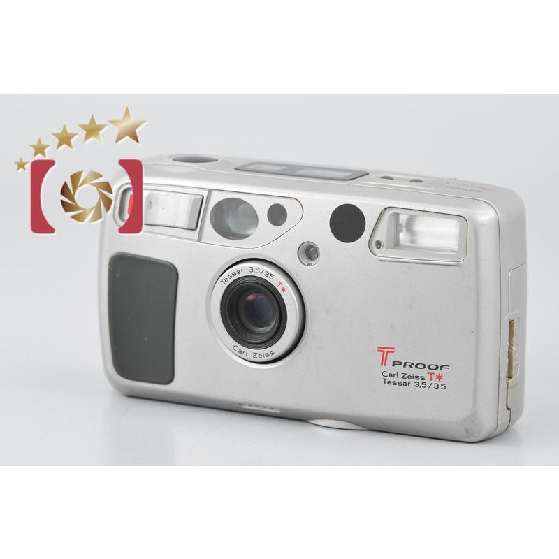 Kyocera T Proof コンパクトフィルムカメラ 中古】KYOCERA 京セラ T PROOF コンパクトフィルムカメラ : 中古