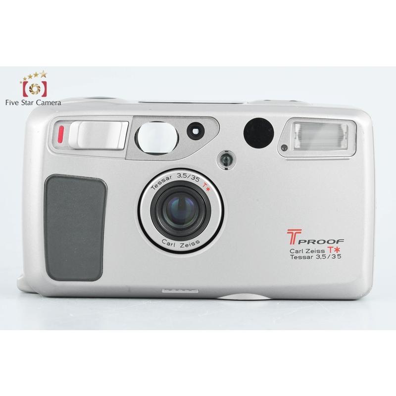 中古】KYOCERA 京セラ T PROOF コンパクトフィルムカメラ :kyocera-t