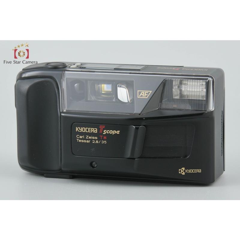 Kyocera京セラ T Scope コンパクトフィルムカメラ　現状品 中古】KYOCERA 京セラ T SCOPE コンパクトフィルムカメラ : 中古