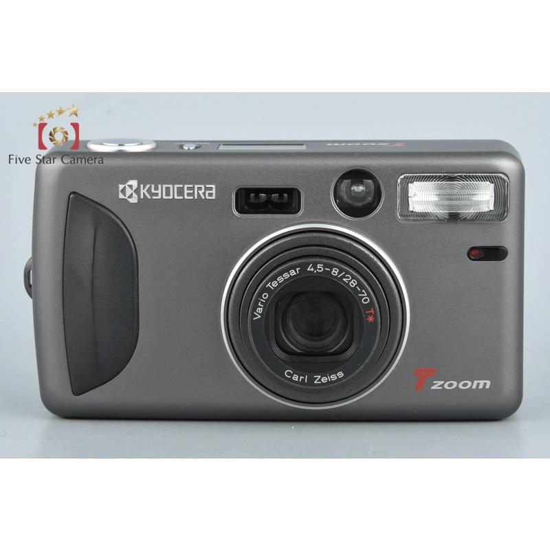 【希少✨】 KYOCERA 京セラ T zoom コンパクト フィルムカメラ 悲哀の名（迷）機 京セラ T zoom｜Kosei