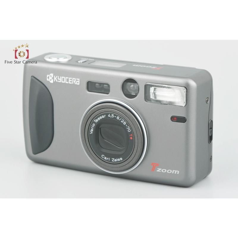 中古】Kyocera 京セラ T ZOOM コンパクトフィルムカメラ : 中古 中古】Kyocera 京セラ T ZOOM コンパクトフィルムカメラ : 中古