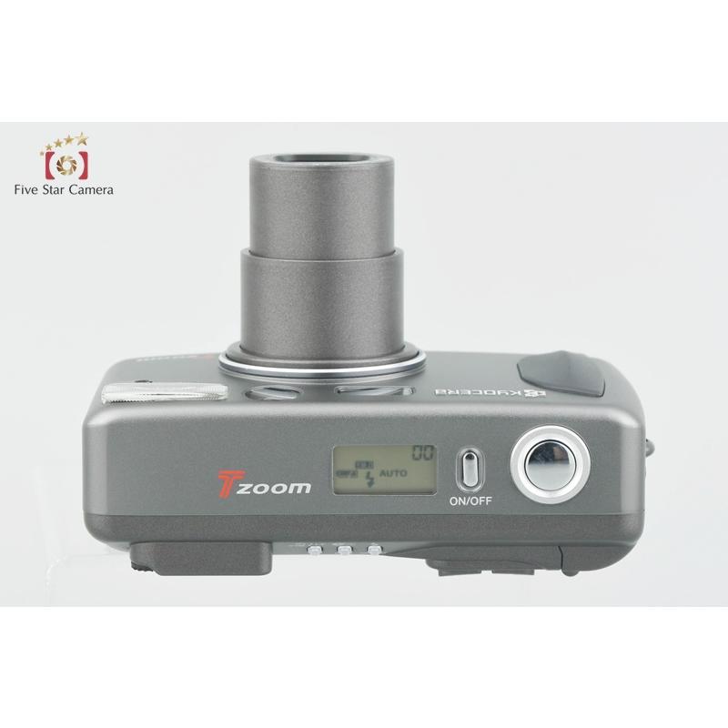 中古】Kyocera 京セラ T ZOOM コンパクトフィルムカメラ : 中古 中古】Kyocera 京セラ T ZOOM コンパクトフィルムカメラ : 中古