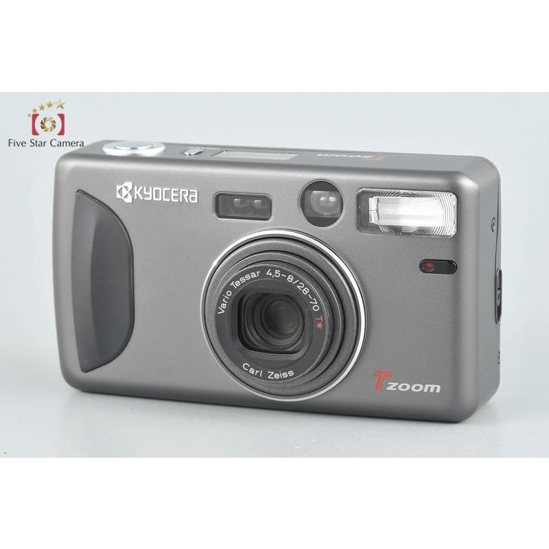 開封未使用品】Kyocera 京セラ T ZOOM コンパクトフィルムカメラ 元箱