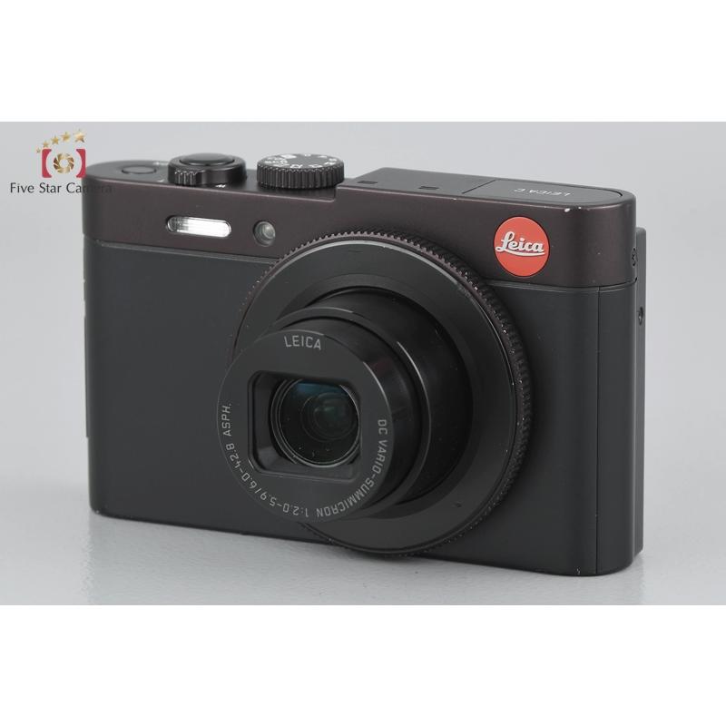 【中古】Leica ライカ C Typ 112 ダークレッド コンパクトデジタルカメラ｜five-star-camera｜02