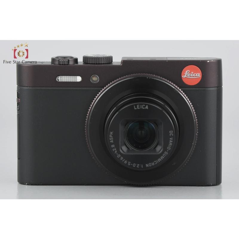 【中古】Leica ライカ C Typ 112 ダークレッド コンパクトデジタルカメラ｜five-star-camera｜04