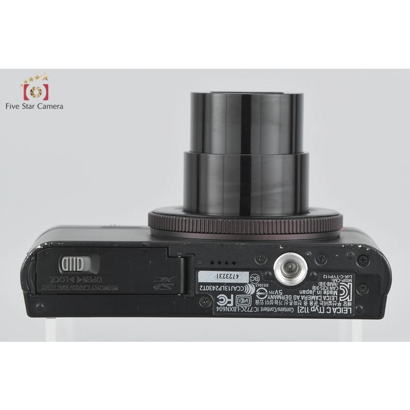 【中古】Leica ライカ C Typ 112 ダークレッド コンパクトデジタルカメラ｜five-star-camera｜09