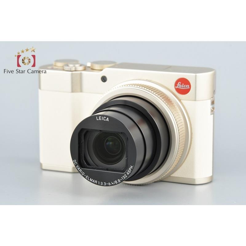 【中古】Leica ライカ C-LUX ライトゴールド コンパクトデジタルカメラ｜five-star-camera｜02